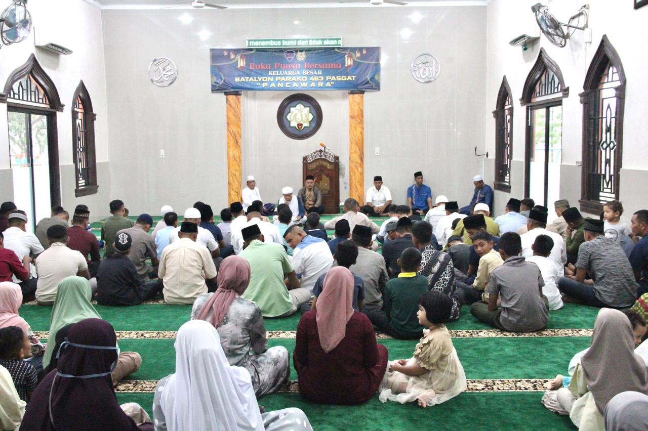 BUKA BERSAMA KELUARGA BESAR BATALYON PARAKO 463 PASGAT “PANCAWARA”