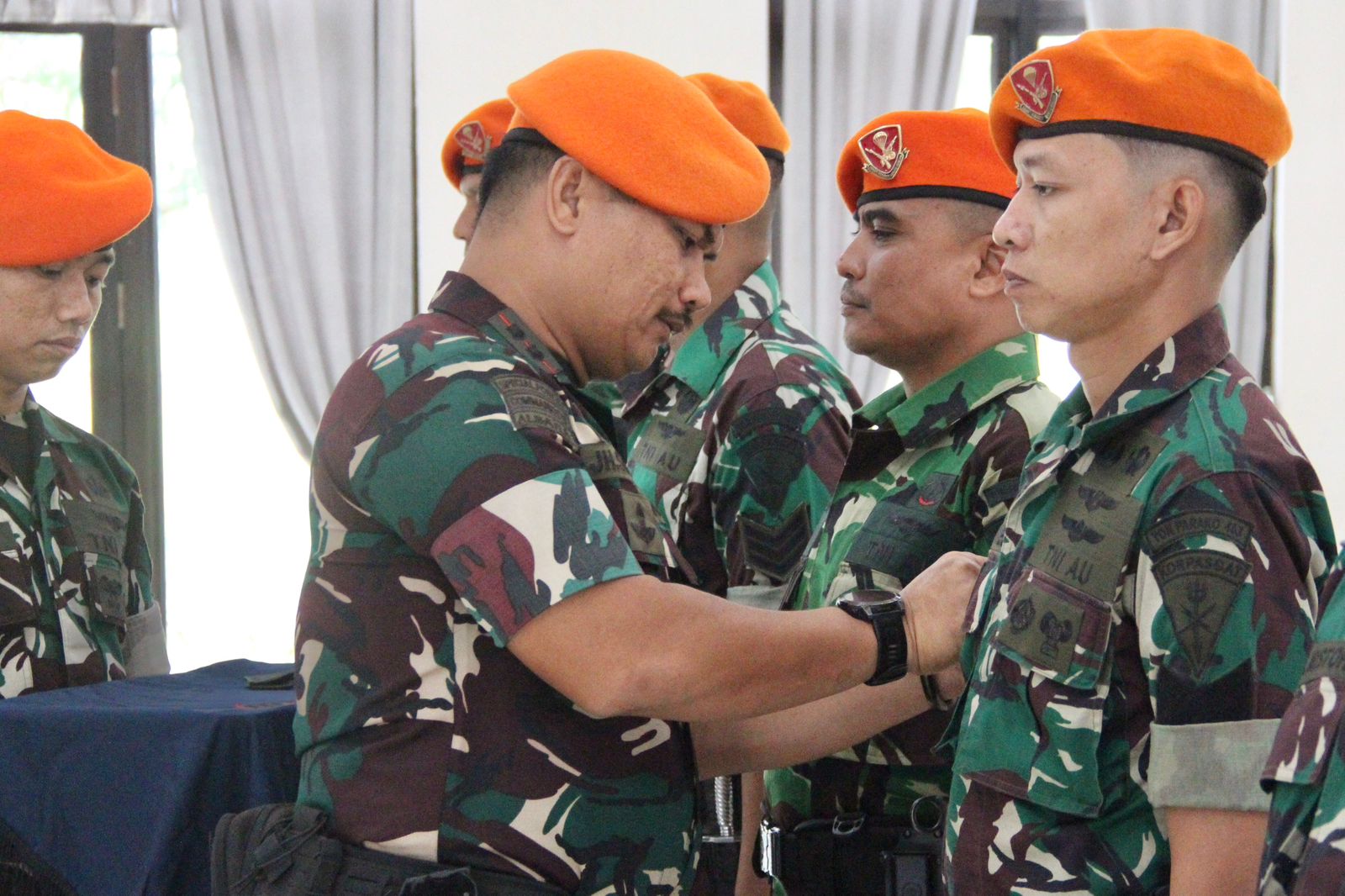 UPACARA KENAIKAN PANGKAT PERIODE 1 APRIL 2026, BATALYON PARAKO 463 PASGAT