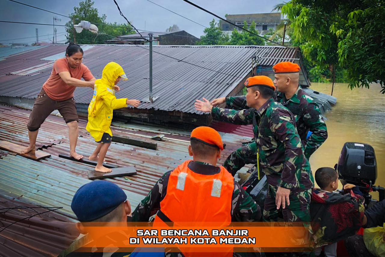 SAR BENCANA BANJIR KOTA MEDAN