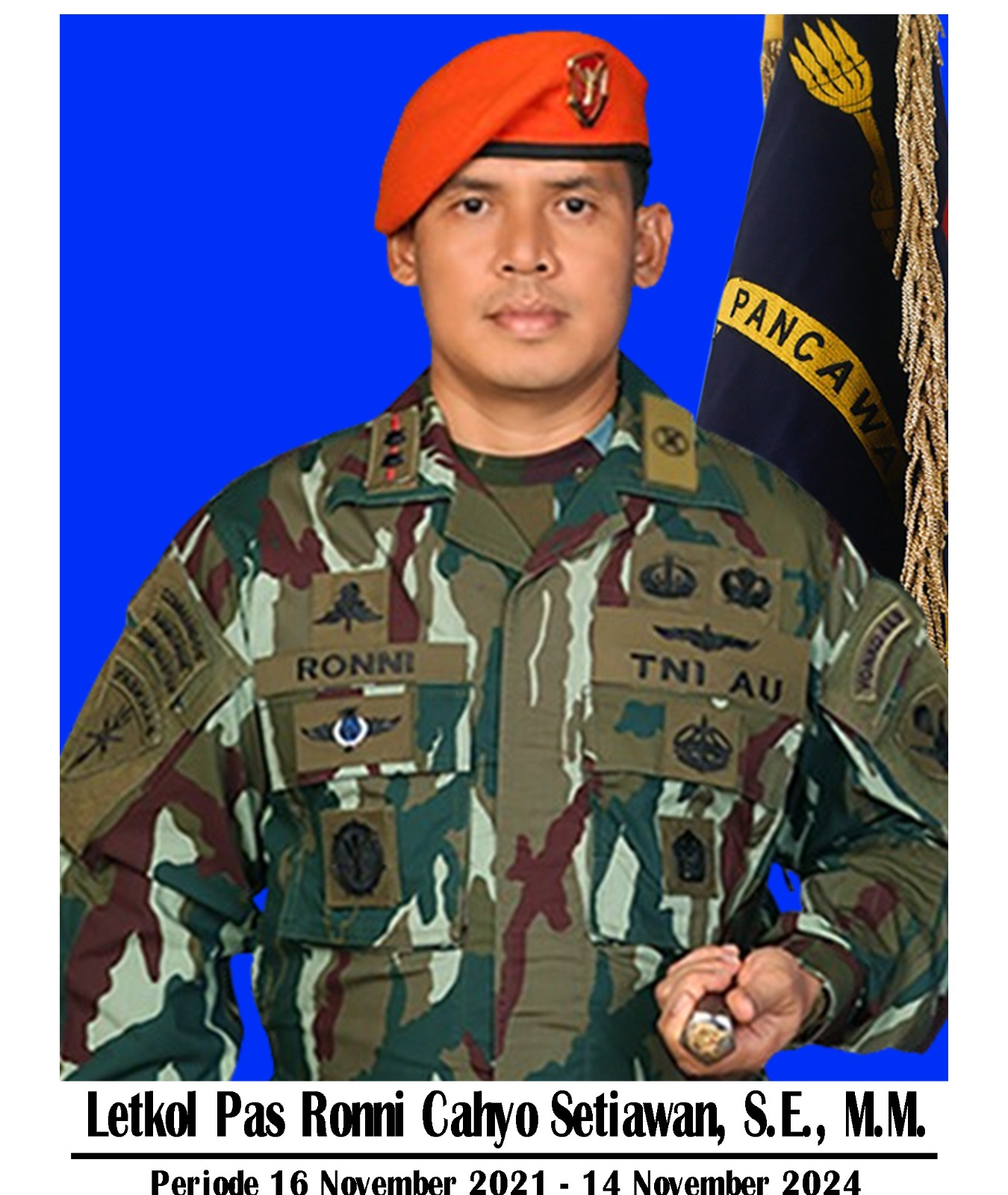 LETKOL PAS RONNI CAHYO SETIAWAN, S.E., M.M.